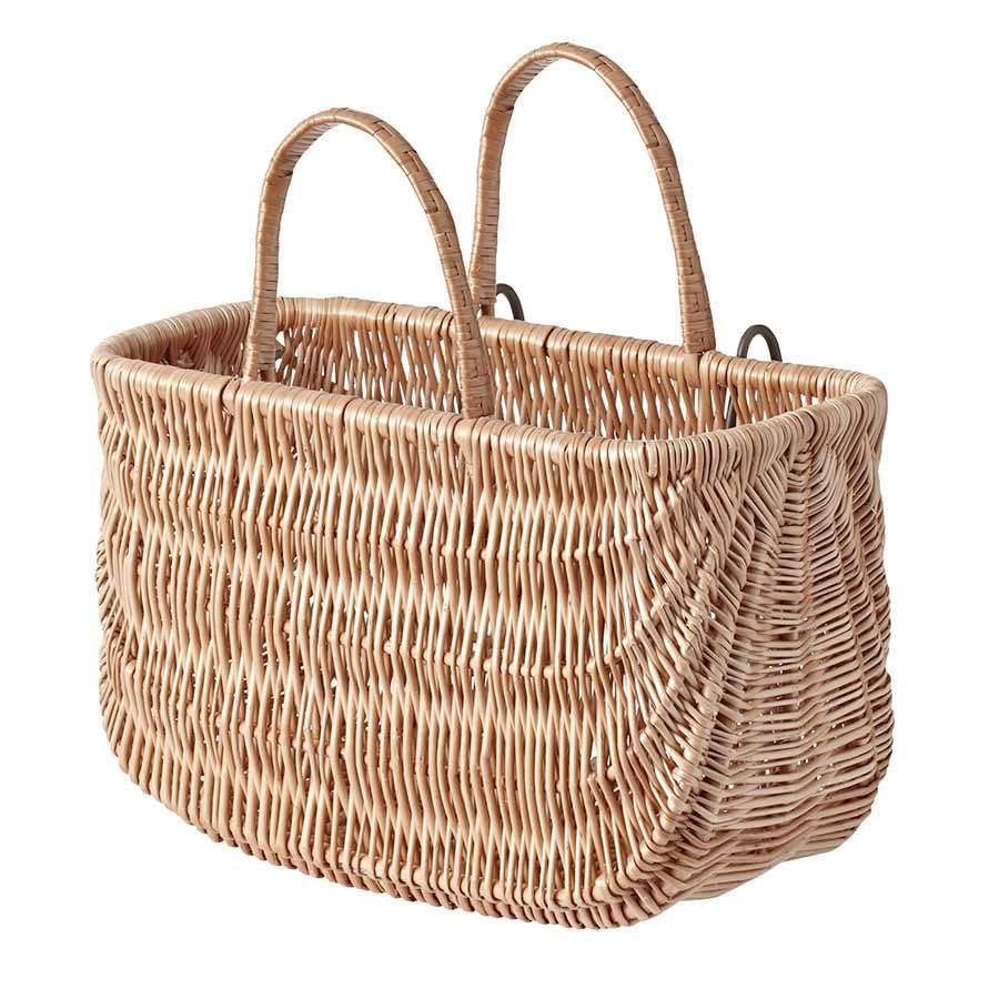 Basil Swing Wicker Bike Basket