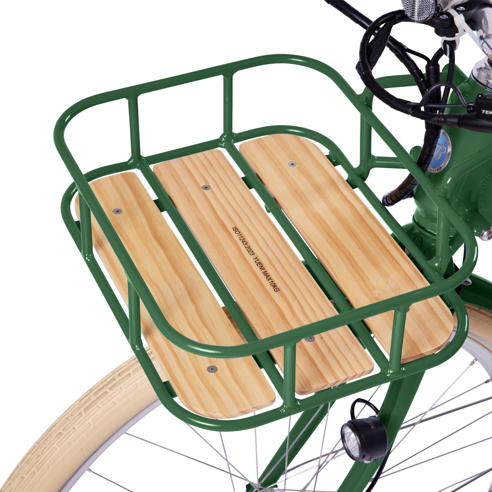 Premiere Lite Front Rack - British Racing Green