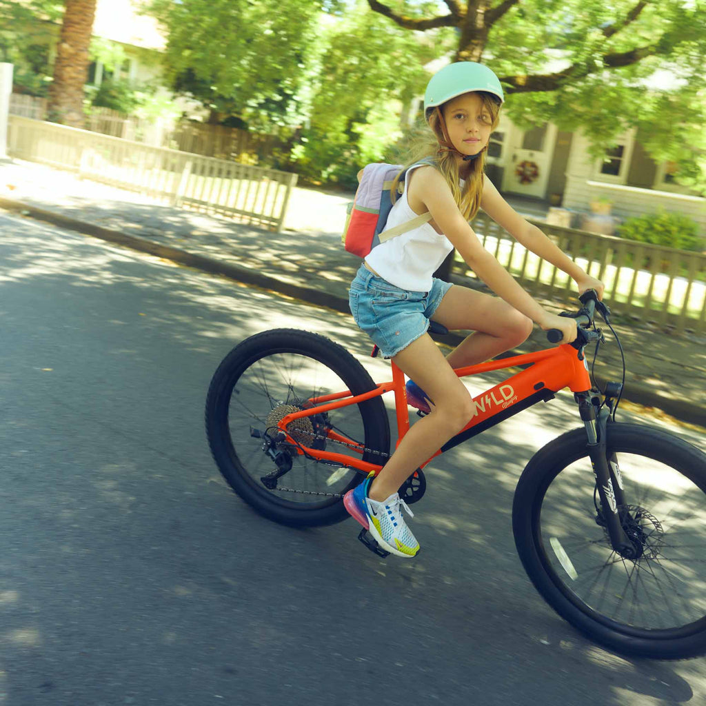 Bluejay WILD - Electric Orange Kids Electric Bike