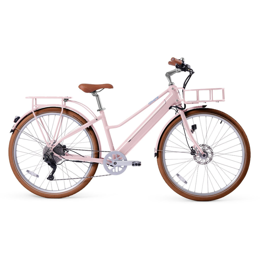 Bluejay Premiere Lite - Blush Pink Electric Bike