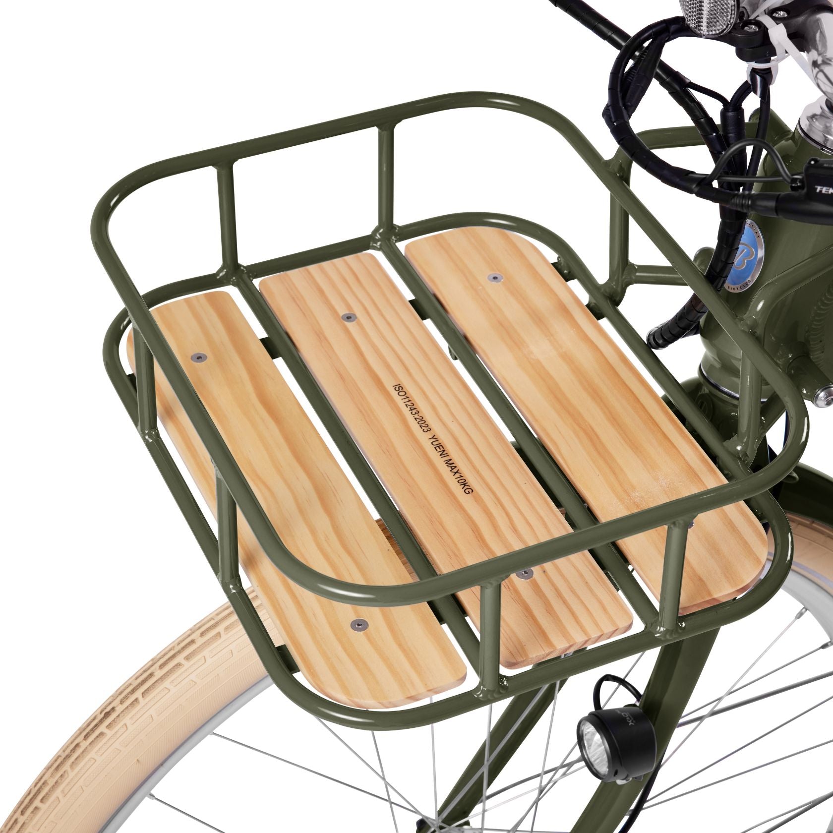 Premiere Lite Front Rack - Olive Green